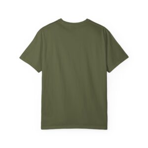 Unisex Garment-Dyed T-shirt - 'Let Us Smoke in Peace' Design - Relaxed Vibe for Peace Lovers - Image 6
